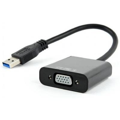 

Переходник USB3.0 - VGA Cablexpert (AB-U3M-VGAF-01)