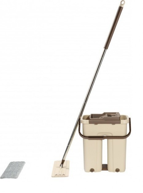 

Швабра с ведром Supretto Scratch Cleaning Mop со складной ручкой и системой отжима