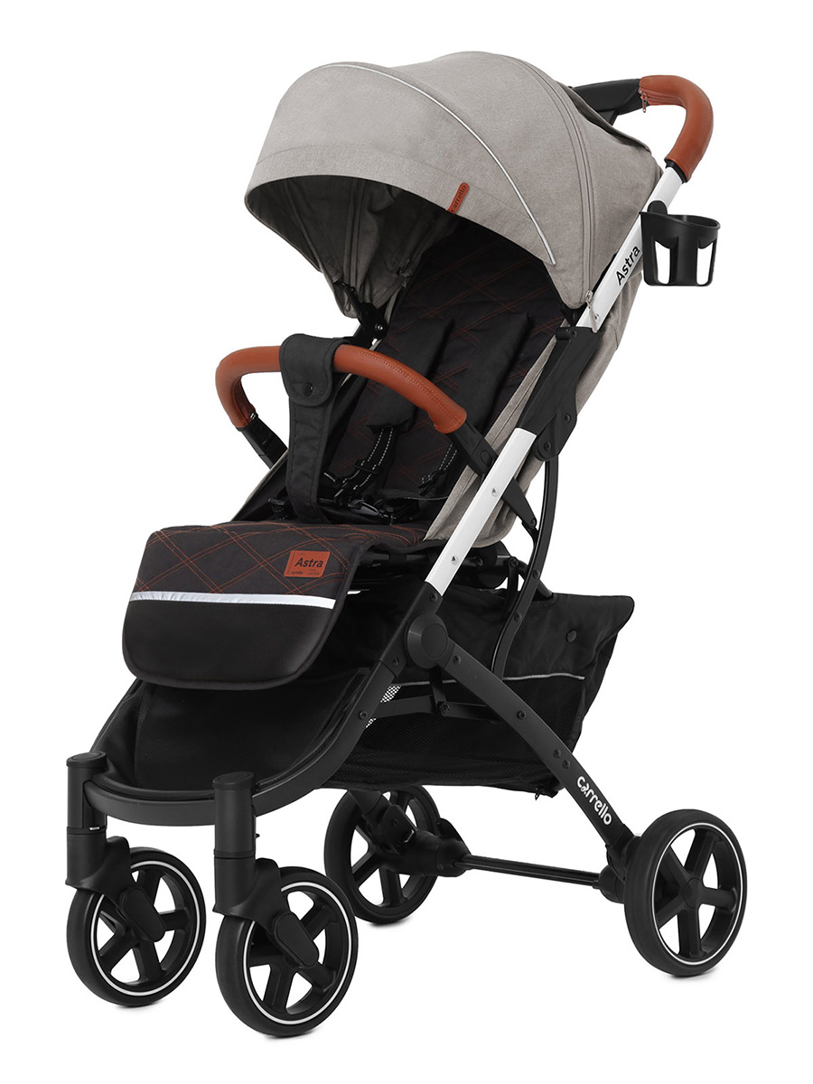 

Коляска прогулочная CARRELLO Astra CRL-5505 Snow Beige +дождевик S /1/ MOQ