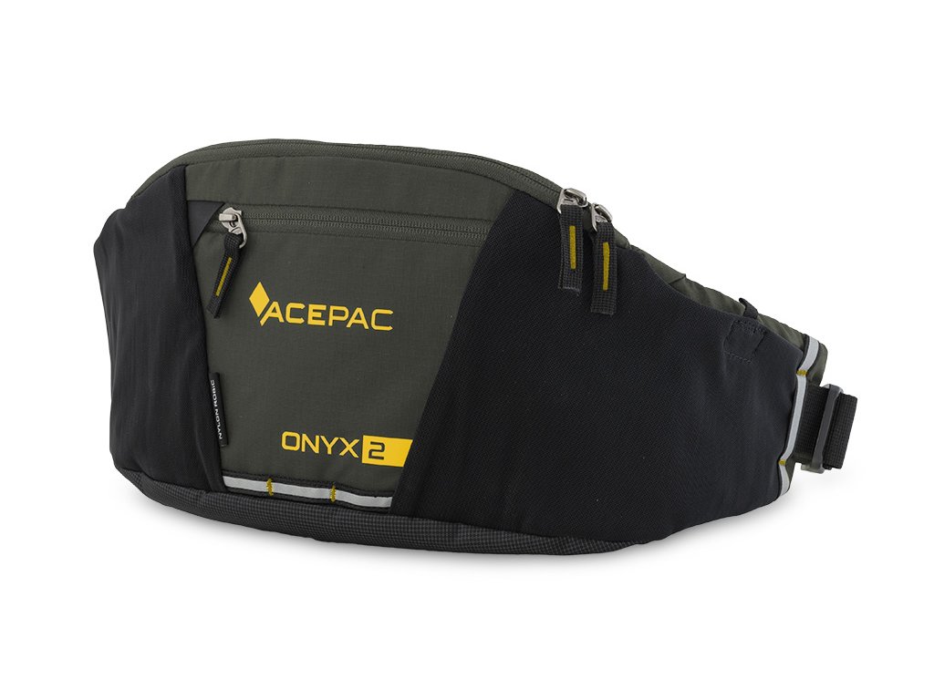 

Сумка поясная Acepac Onyx 2 Черный-Желтый