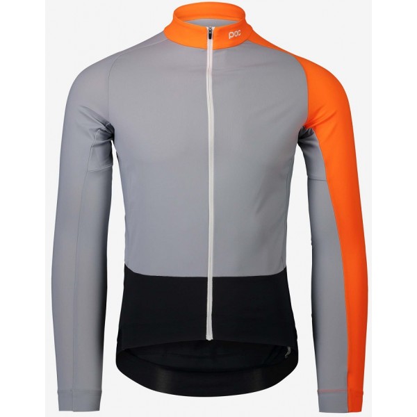 

Велоджерси POC Essential Road Mid LS Jersey XXL Серый-Оранжевый