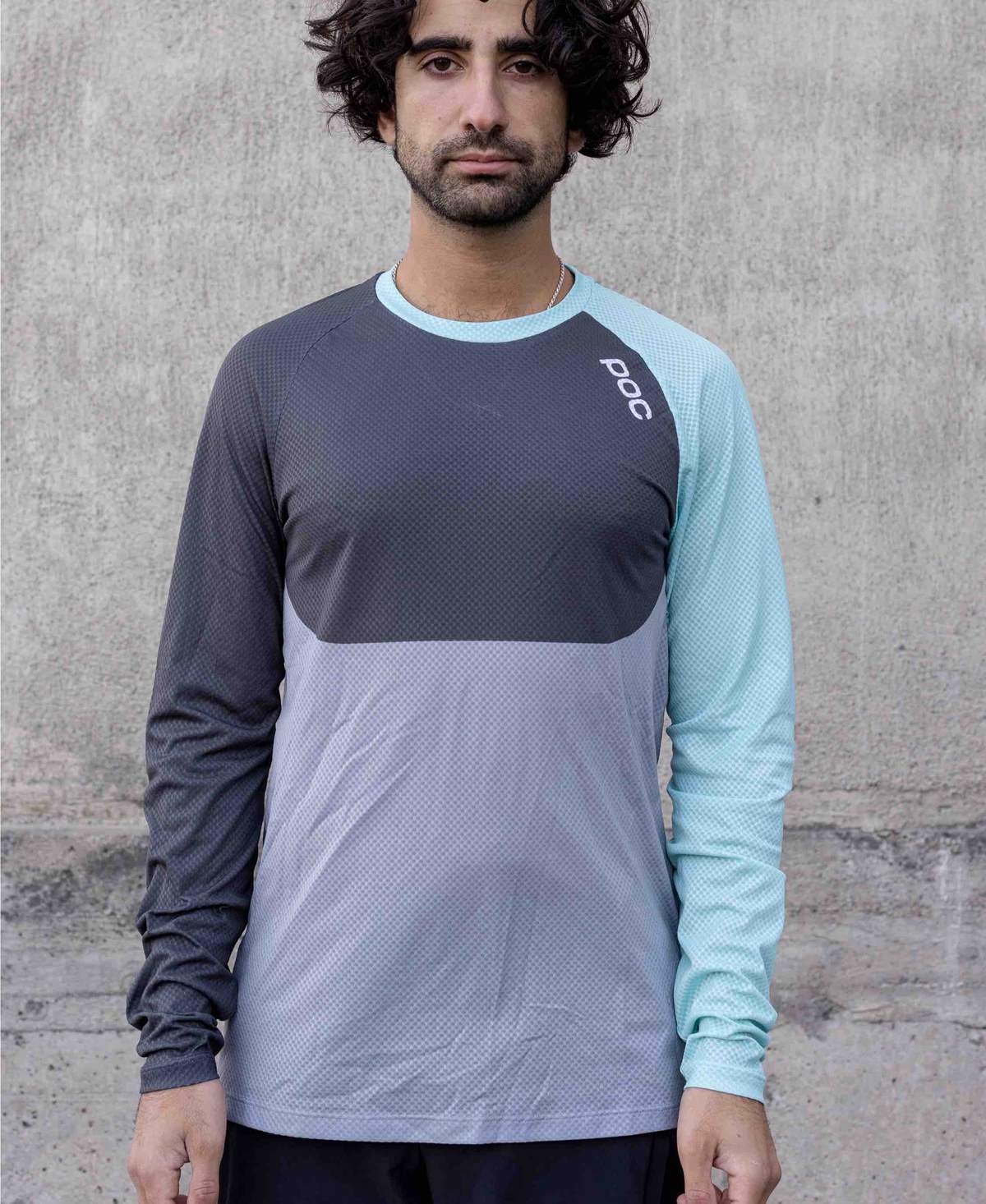 

Велоджерси POC MTB Pure LS Jersey S Серый-Голубой