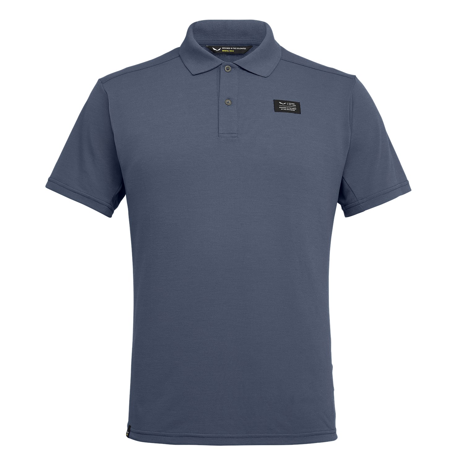 

Футболка Salewa Dri-Release S/S Polo Mens L Серый темный холодный