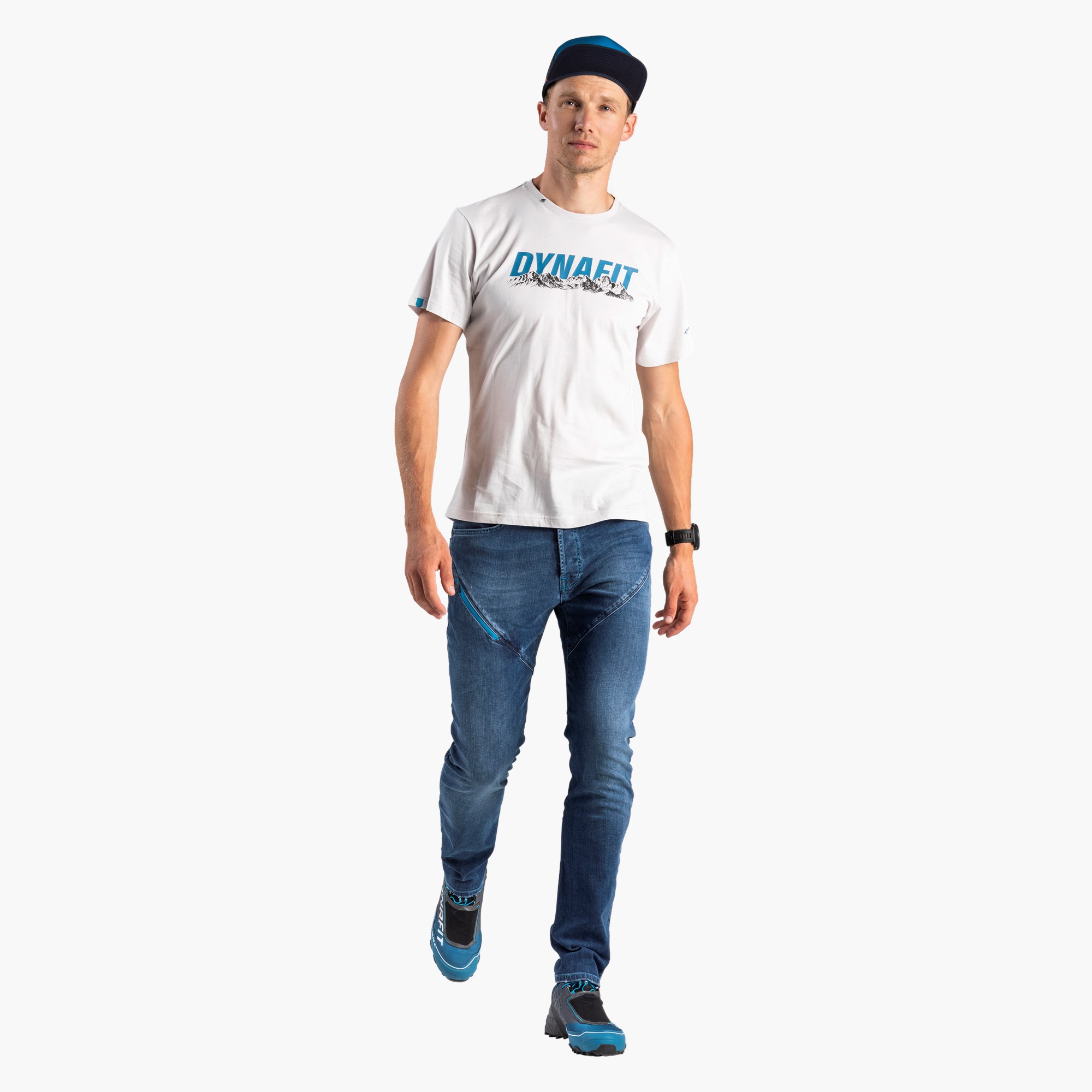

Футболка Dynafit Graphic Cotton S Светло-Серый