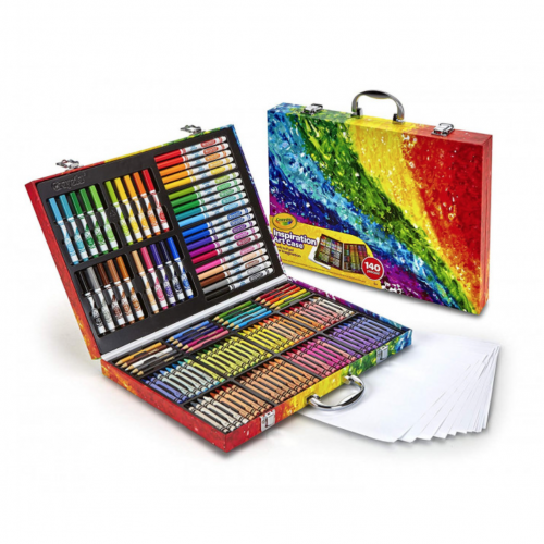 

Кейс для Творчества Crayola Набор для Рисования в Чемоданчике 140 предметов (CR117)