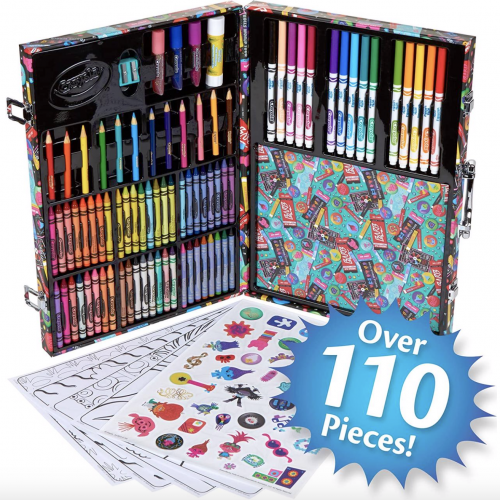 

Кейс для Творчества Crayola Набор для Рисования в Чемоданчике 110 предметов (04-0912)