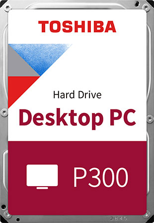 

Жесткий диск 3.5" 2Tb Toshiba P300, SATA3, 128Mb (HDWD220UZSVA)