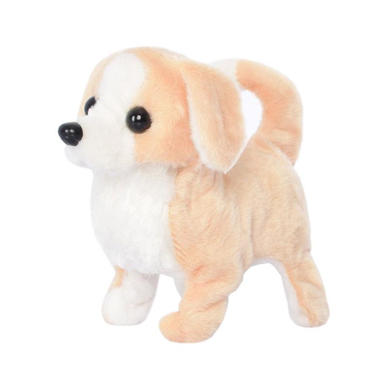 

Интерактивная игрушка Собака MP 2190 Бежевая 18 см