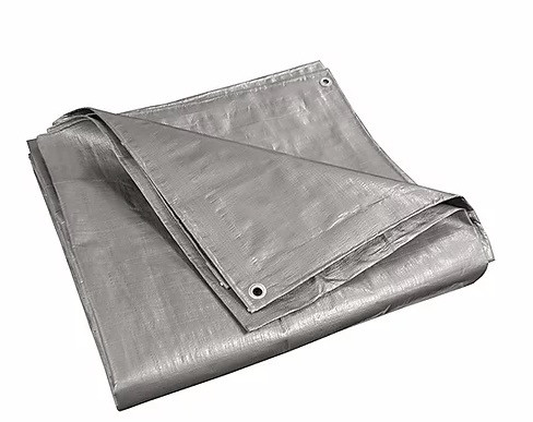 

Тент Plandeka Super Mocna 6х10 серебряный металлик