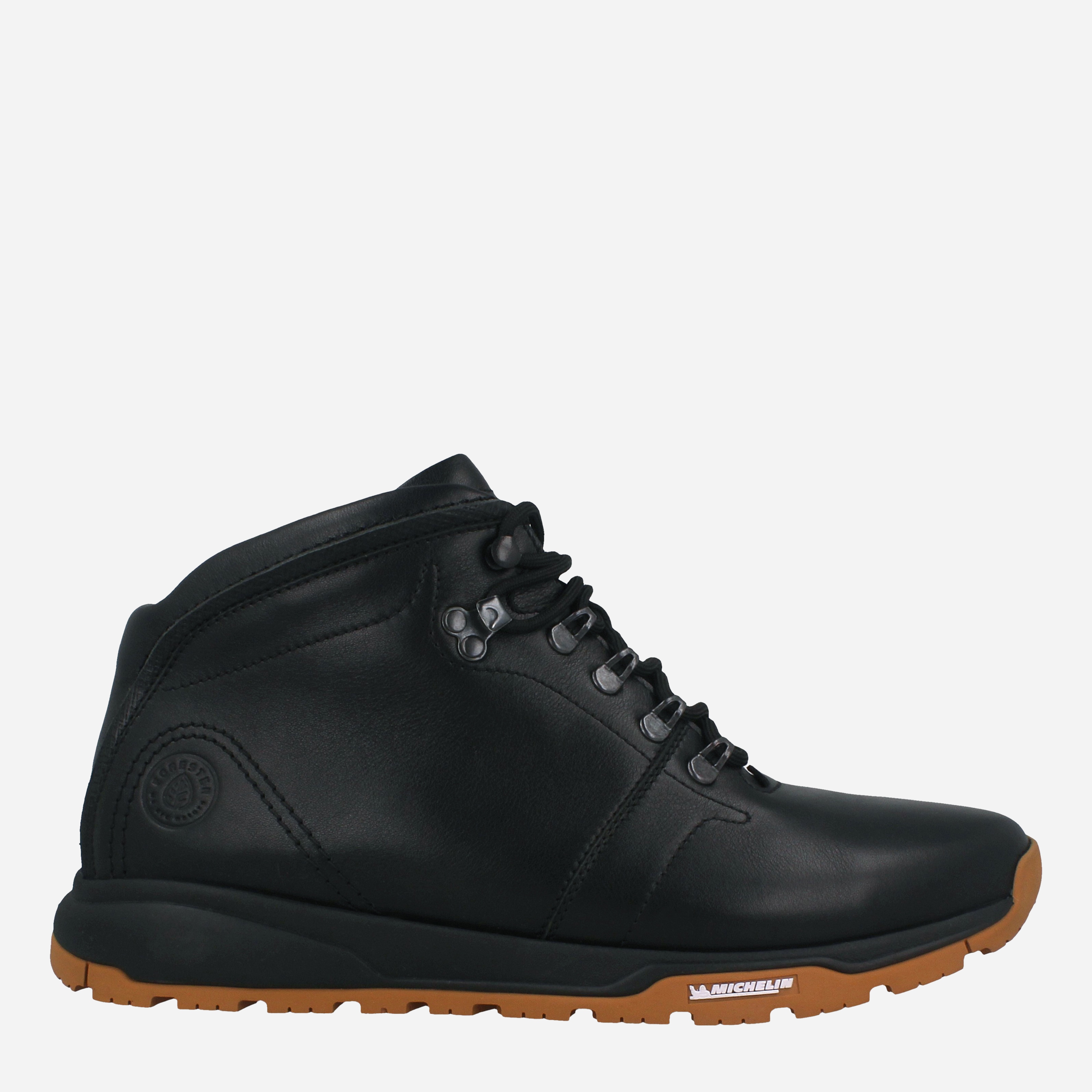 Акция на Чоловічі зимові черевики Forester Michelin sole M4908-27 43 28 см Чорні от Rozetka