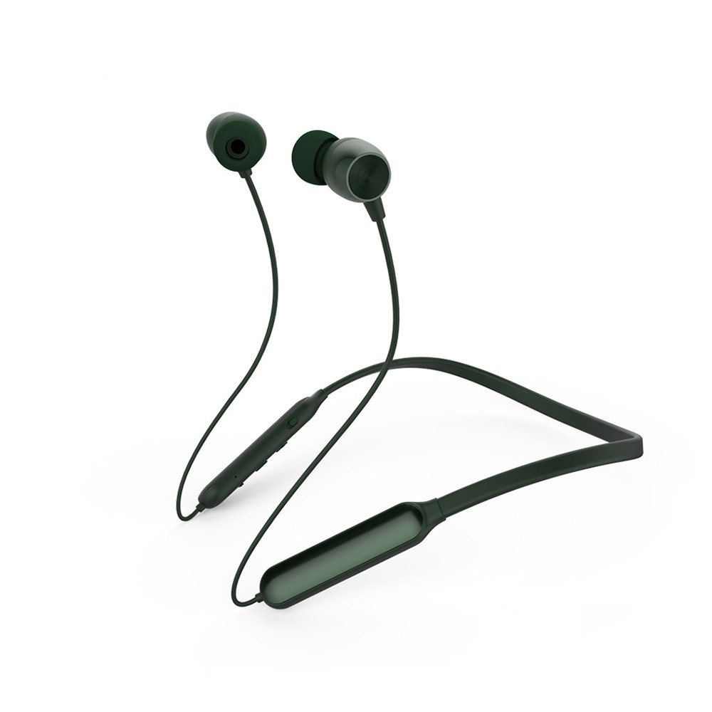 

Вакуумные наушники Bluetooth Neckband Remax RB-S17-Dark-Green