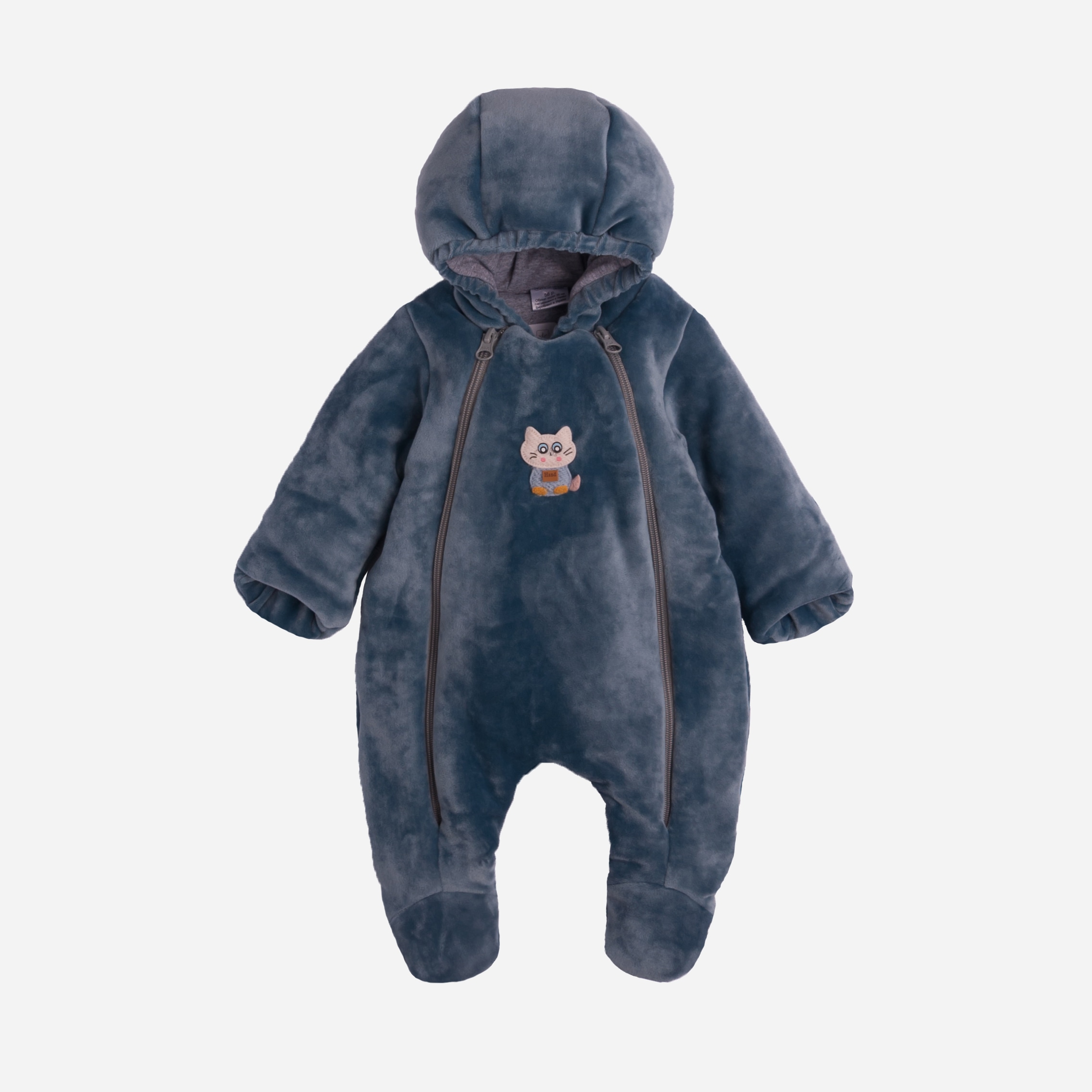 

Демисезонный комбинезон Garden Baby Кенди 12127-01/32 74 Серо-голубой