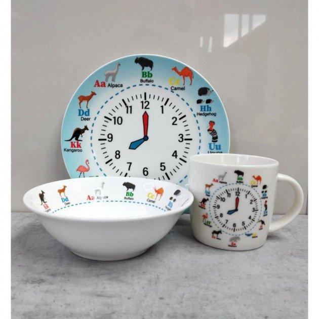 

Детский набор посуды Milika Amusing Clock M0690-KS-2006 3 предмета
