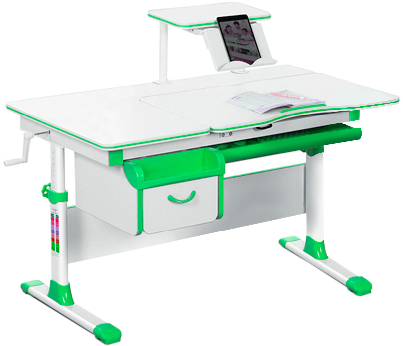 

Детский стол Evo-kids (стол+ящик+полка) Evo-40 Z (Green)