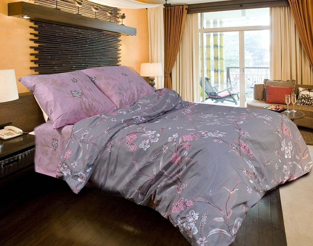 

Постельное белье из розовой фланели «Соло» CottonTwill, комплект семейный, под. 2шт 145*215 см