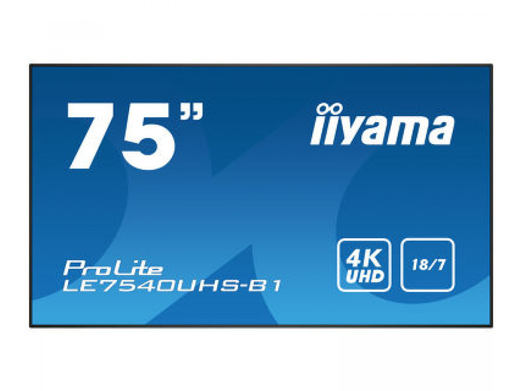 

Монитор Iiyama 75" LE7540UHS-B1