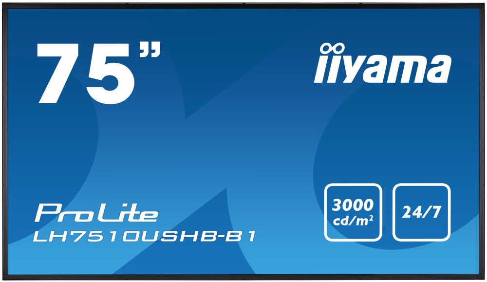 

Монитор Iiyama Prolite Lfds Lh7510Ushb-B1