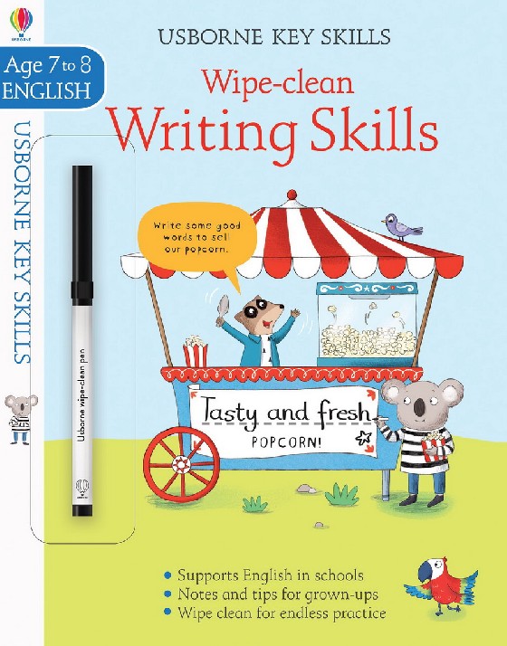 

Wipe-Clean Writing Skills. Ages 7 to 8