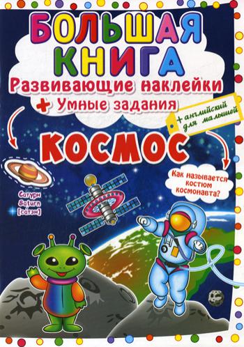 

Большая книга. Космос. Развивающие наклейки. Умные задания