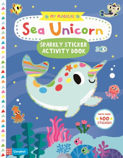 

Sea Unicorn. Sparkly Sticker Activity Book