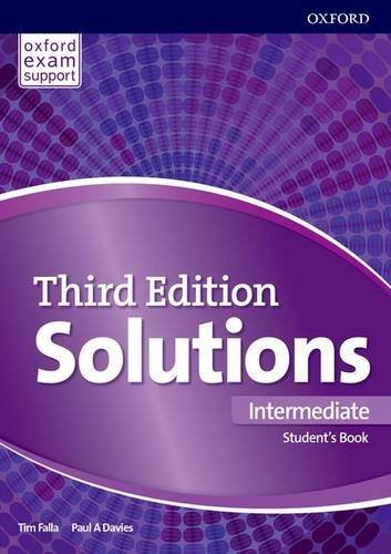 

Solutions intermediate. Students Book