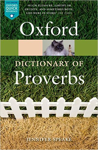 

The Oxford Dictionary of Proverbs (1287683)