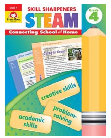 

Skill Sharpeners: Steam. Activity Book. Grade 4