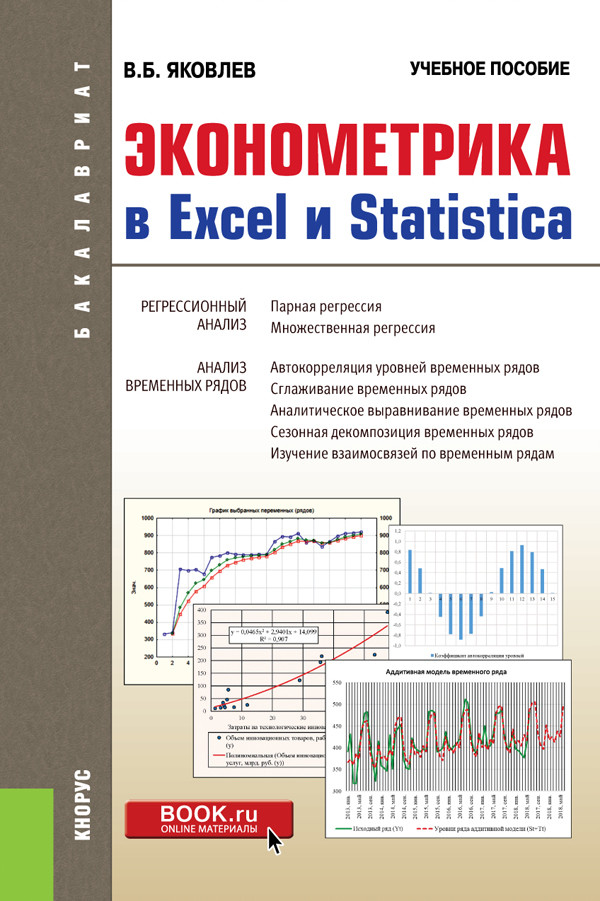 

Эконометрика в Excel и Statistica. (Бакалавриат). Учебное пособие (4177283)