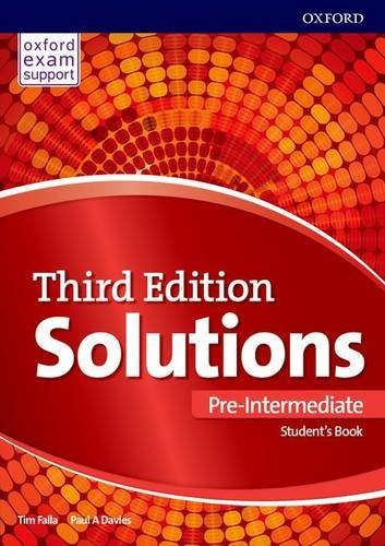 

Third Edition Solutions Pre-Intermediate