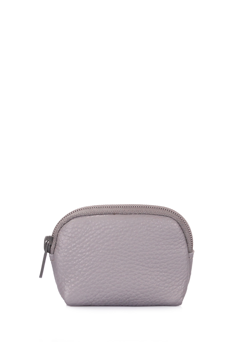 

Кошелек женский для монет Poolparty кожа Grey