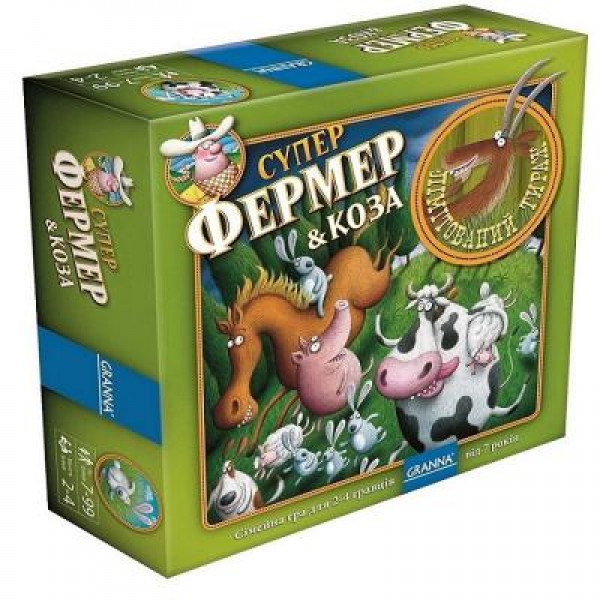 

Настольная игра Granna Суперфермер & Коза (83491)