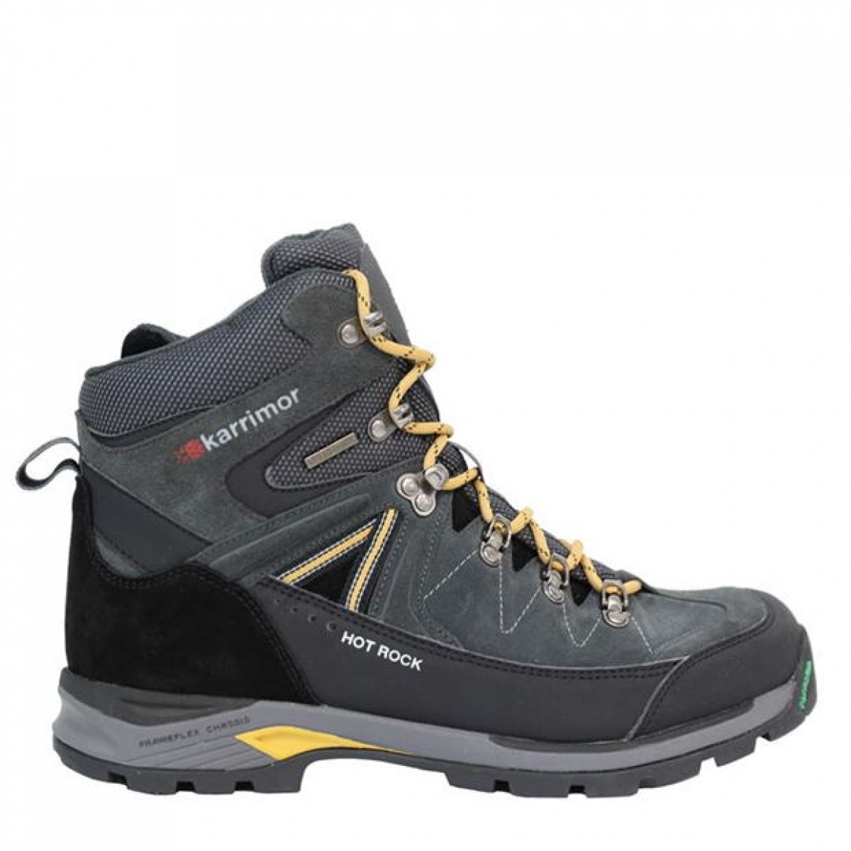 

Ботинки Karrimor Hot Rock Charcoal/Yellow, 46.5 (300 мм)