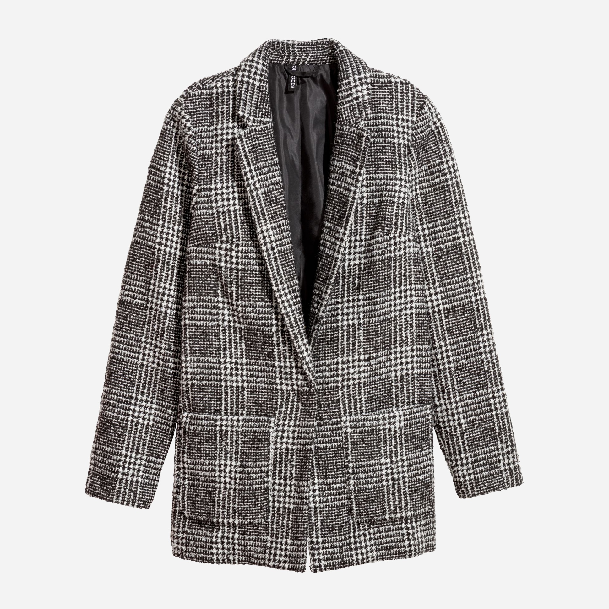 

Пиджак H&M 5520946wtr 46 Черный с белым