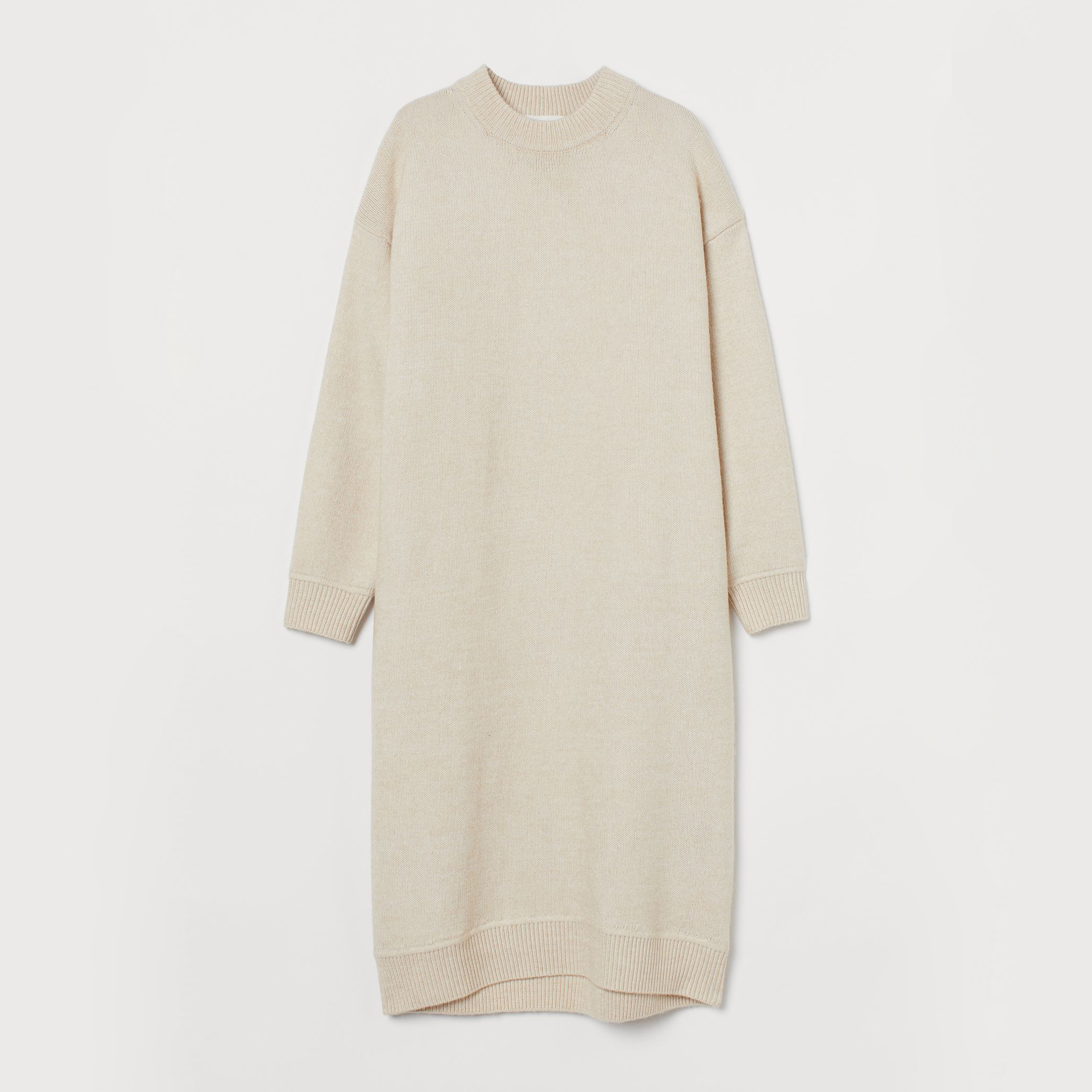 

Платье H&M 9395443wtr S Светло-бежевое