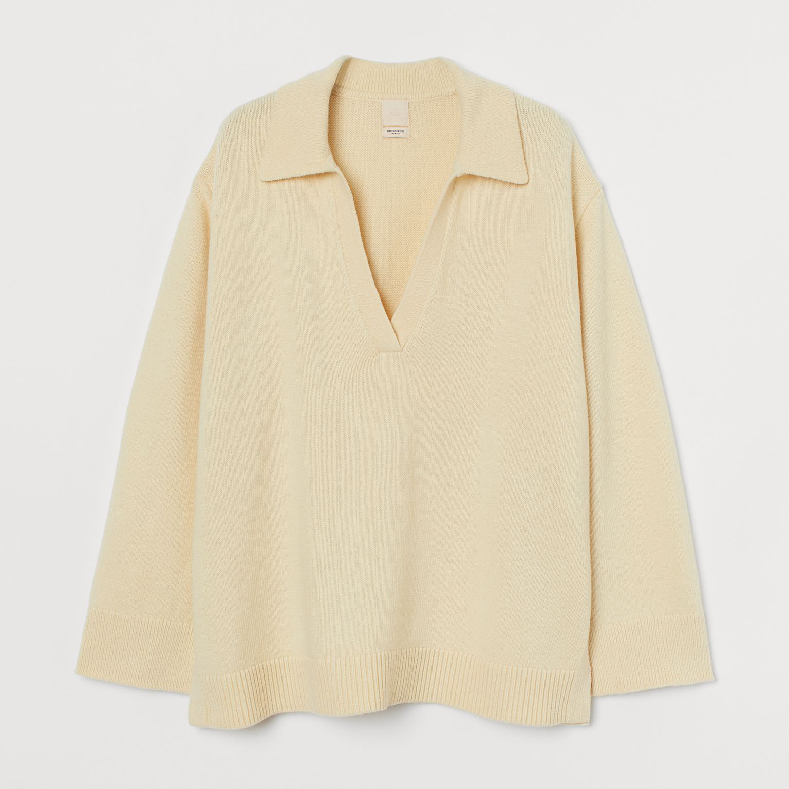 

Пуловер H&M 9567383wtr L Айвори