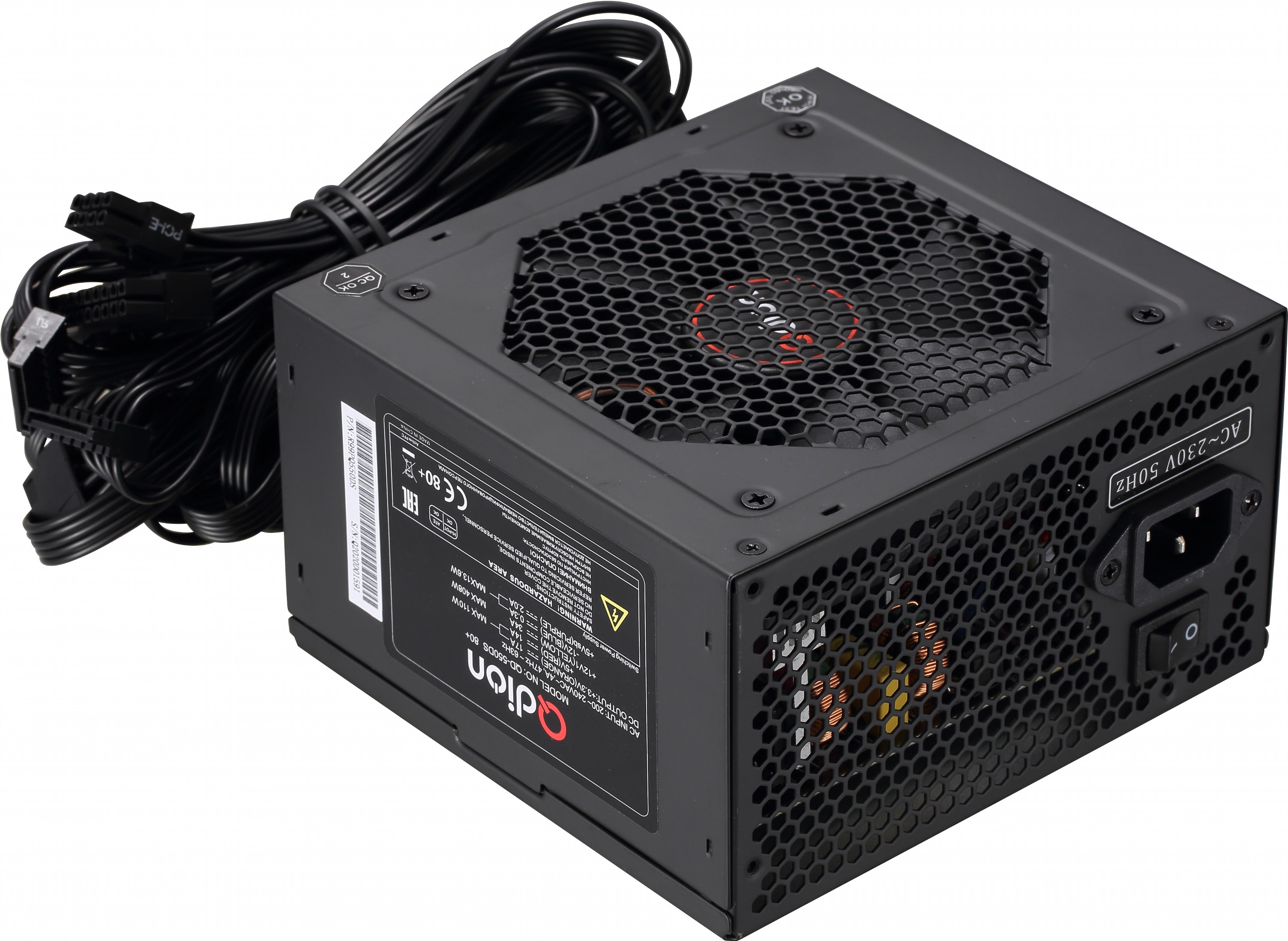 

Блок питания QDION 550W QD-550DS 80+