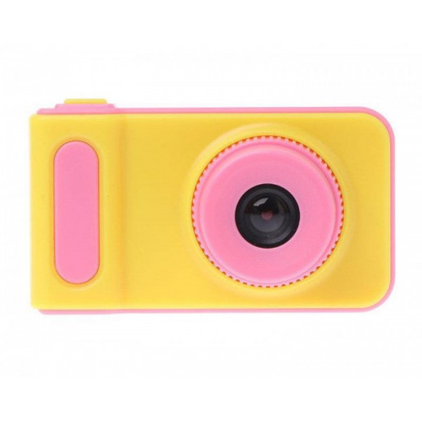 

Современный Детский фотоаппарат Summer Kids Camera V7 S цифровой детская фотокамера Yellow/Pink
