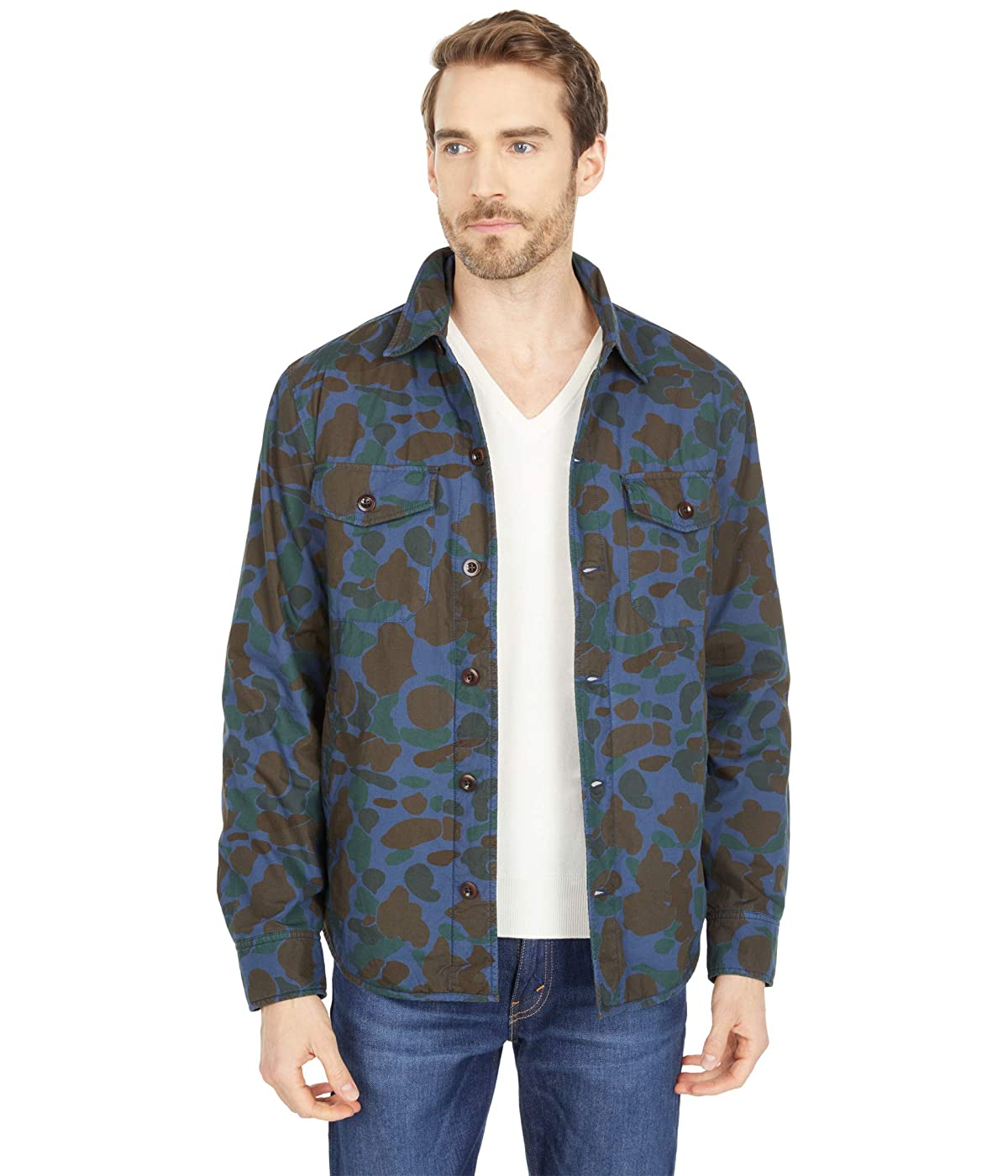 

Куртка Lucky Brand Camo Shirt Jacket Multi, XXL (52)