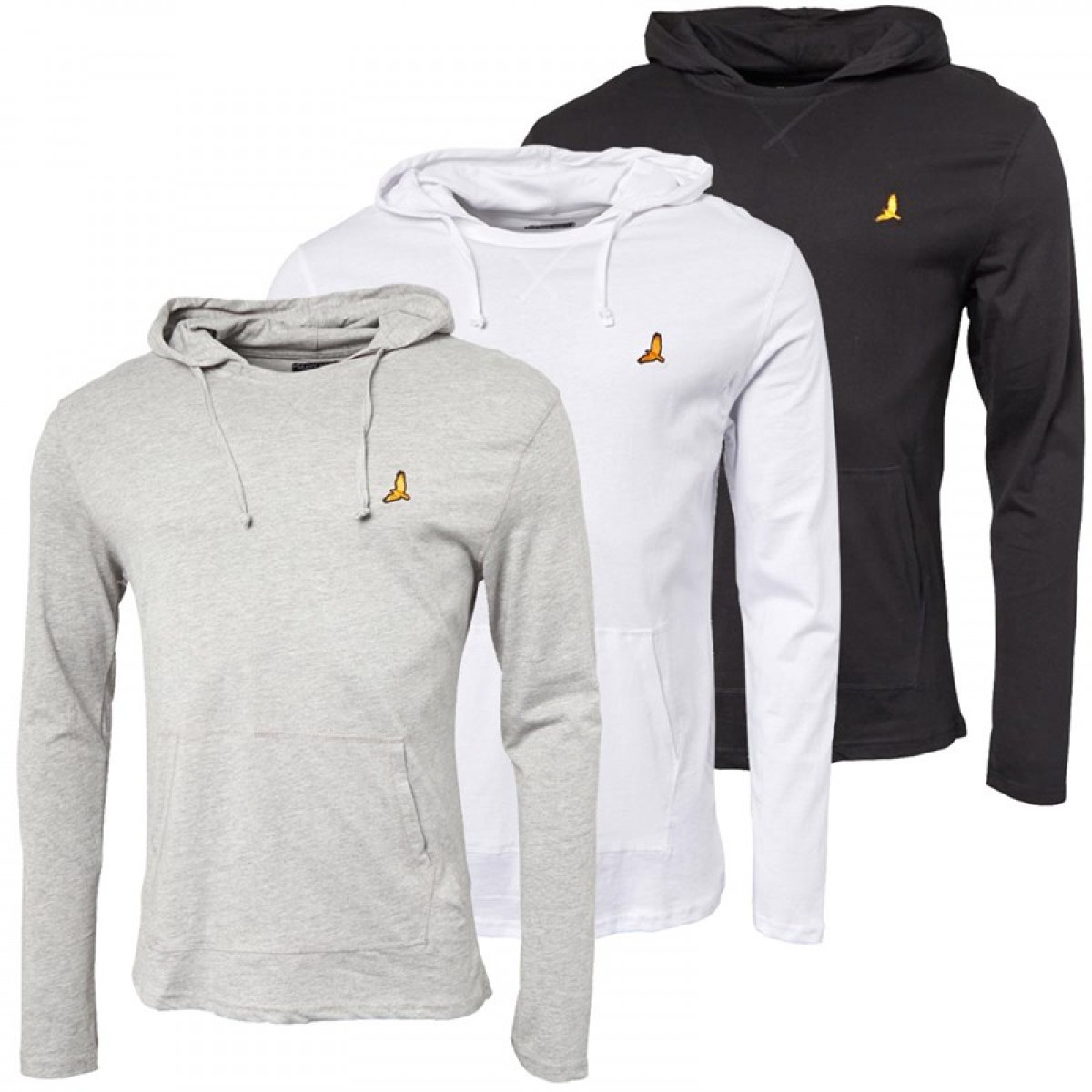 

Толстовка Brave Soul Lazar Three Pack s Black/White/Light Grey Melange Multi, XL (50)