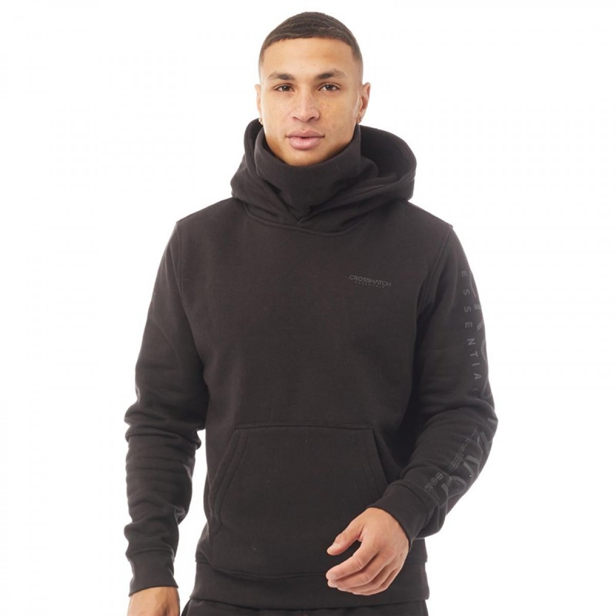 

Толстовка Crosshatch Snoodneck Black Black, S (44)