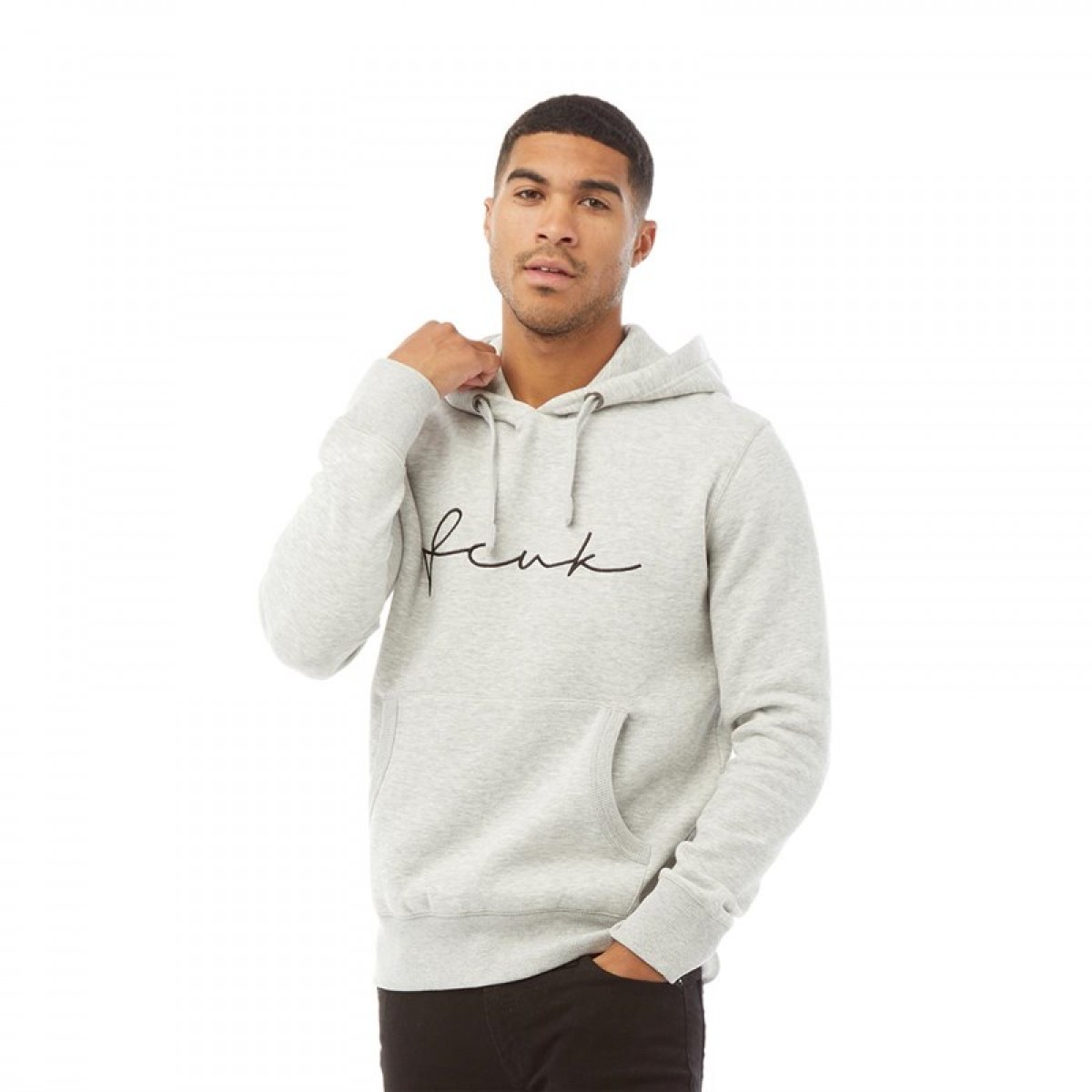 

Толстовка French Connection FCUK Scribble Light Grey Melange/Black Light Grey,  (46, Толстовка French Connection FCUK Scribble Light Grey Melange/Black Light Grey, M (46)