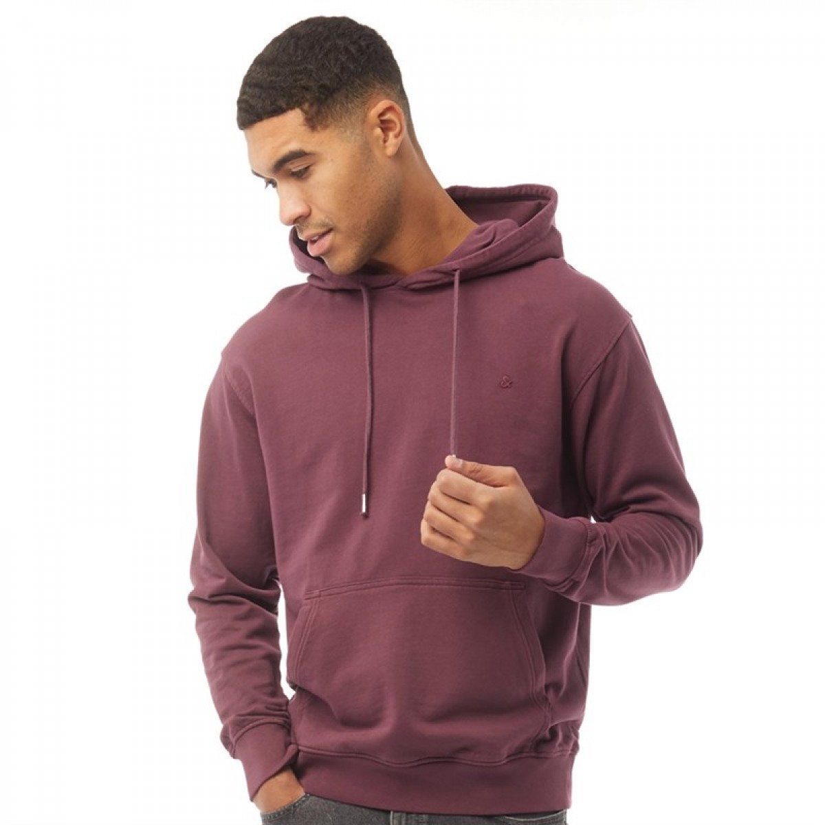 

Толстовка JACK AND JONES Washed Sweat Port Royale Maroon, S (44)