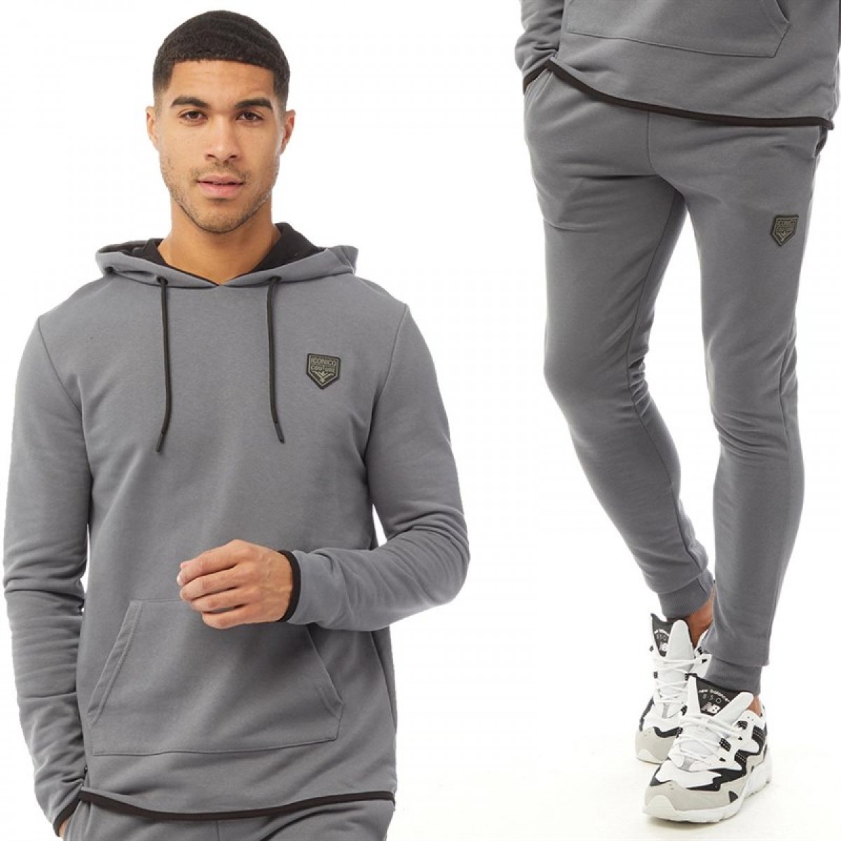 

Толстовка Iconico Couture Captain Tracksuit Grey Grey, S (44)