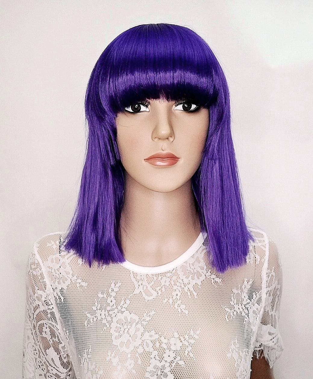 

Парик № Violet-1 каре фиолетовый 30 см