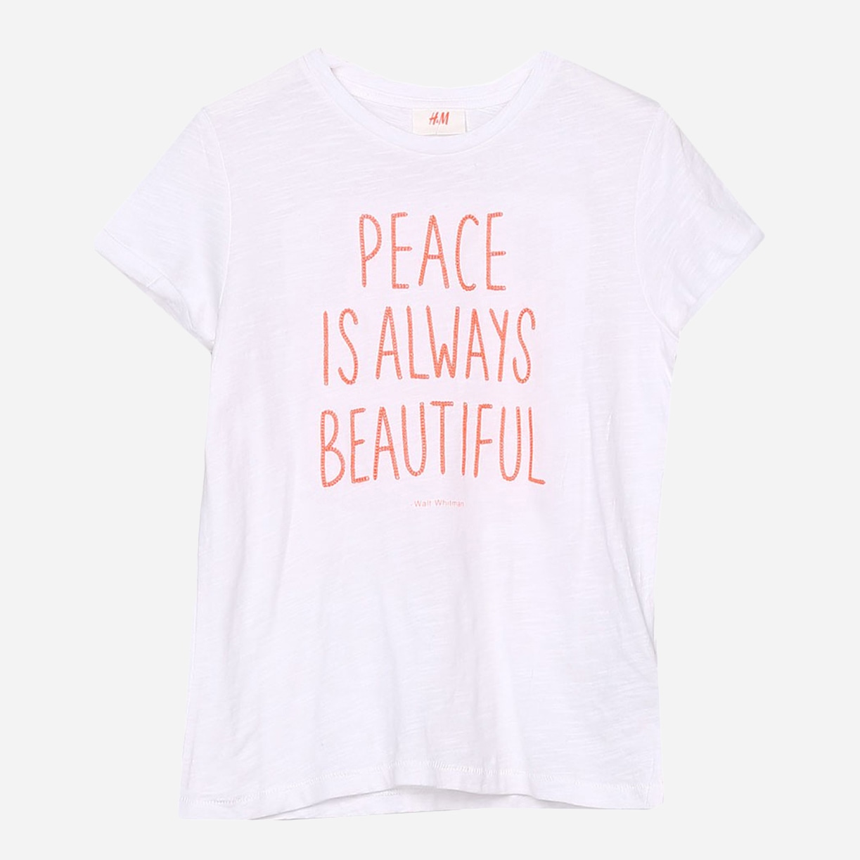 

Футболка H&M 0619784 146-152 см Белая