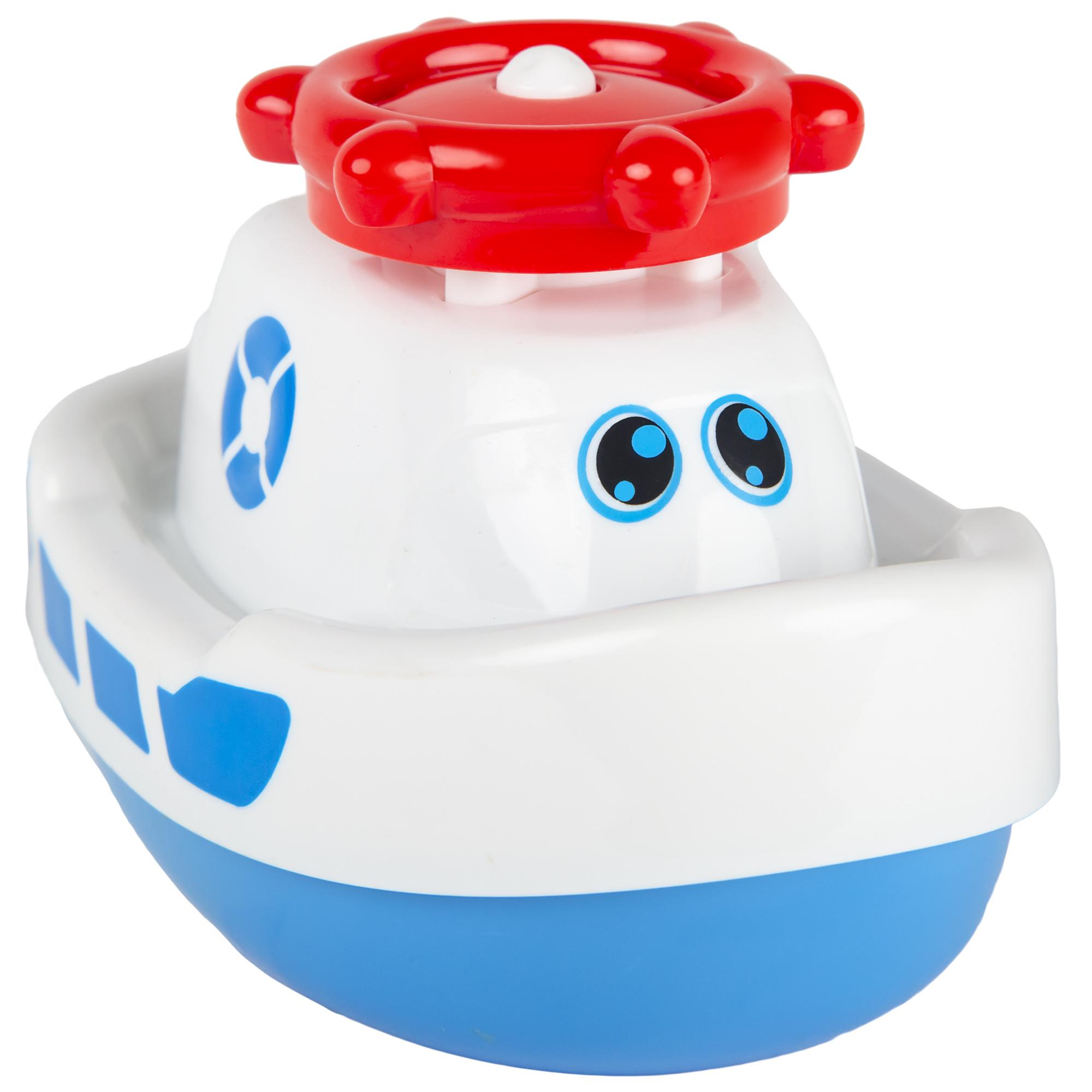 

Игрушка для игр в воде Bebelino Кораблик-фонтан белый (58049)