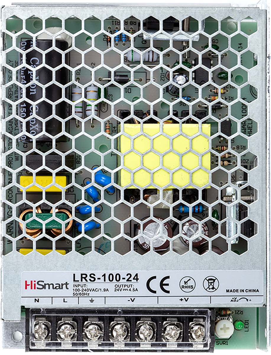 

Блок питания HiSmart 24V 4.5A 100W (LRS-100-24)