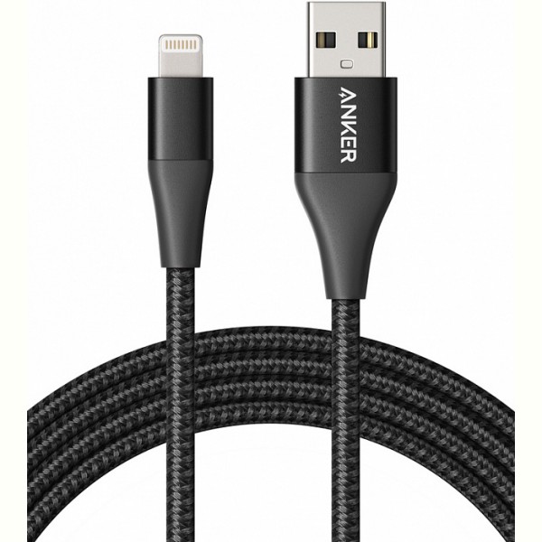 

Кабель Anker Powerline+ II Lightning - 1.8м Black
