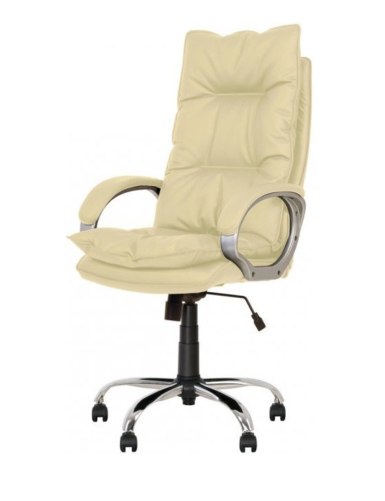 

Кресло LYMEL YAPPI ANYFIX CHR68 ECO-07 кожзам бежевый 630х710х1190-1300 мм