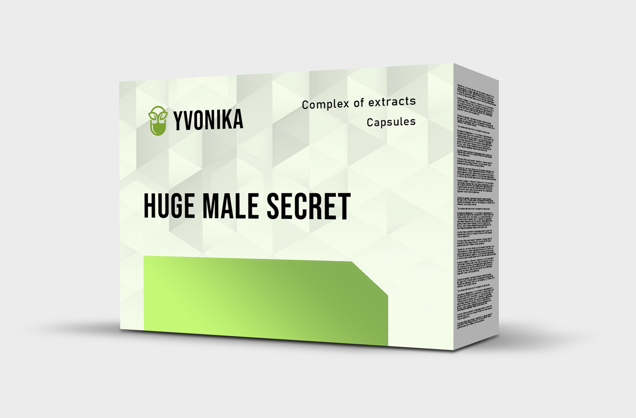 

Натуральная добавка Yvonika Huge Male Secret для повышения потенции капсулы 20 шт